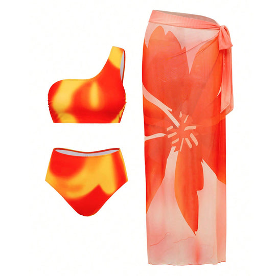 Damen Bikiniset mit Pareo EB