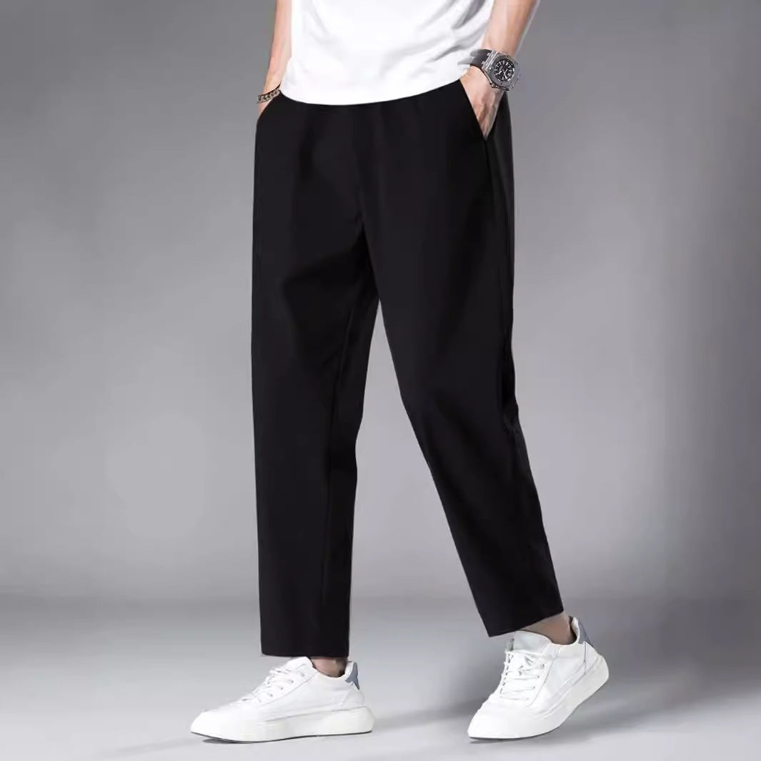 Herren elegante Relaxed-Fit Hose EB