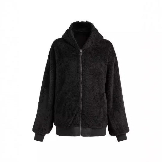 Damen Kuschelige Fleece-Jacke EB