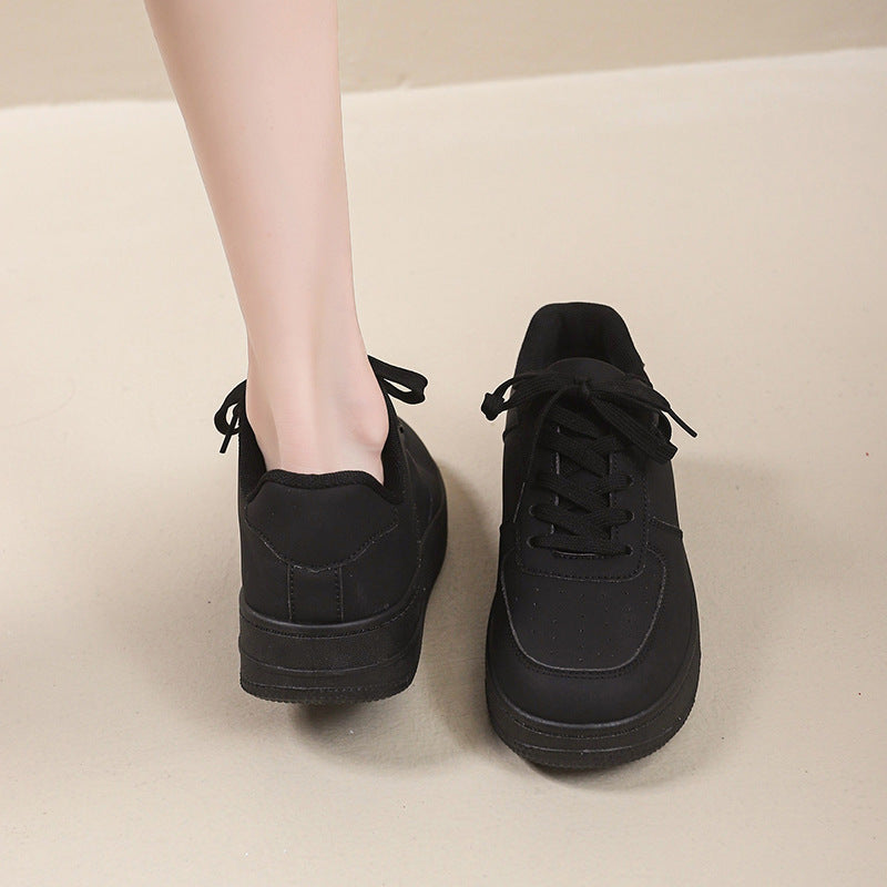 Damen Komfortable Sneakers im minimalistischen Design mit dämpfender Sohle EB