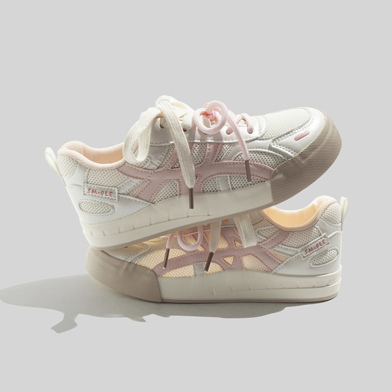 Damen Atmungsaktive Freizeitsneakers mit innovativem Mesh-Obermaterial und rutschfester Sohle EB