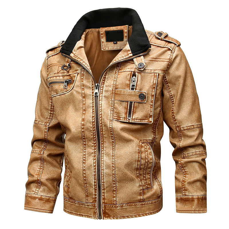 EB | Lederjacke Herren schwarz