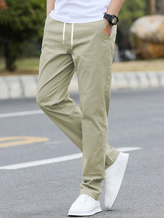 Herren Freizeit-Hose mit atmungsaktivem Material und elastischem Bund EB