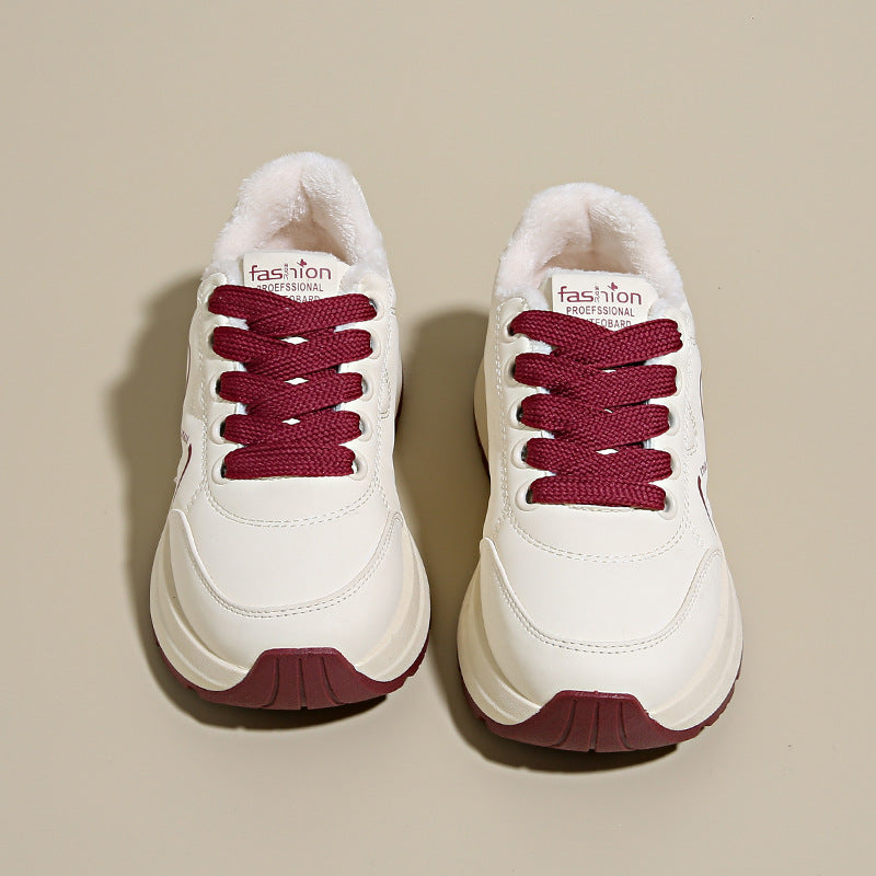 Damen Sneakers mit robuster Gummisohle und atmungsaktivem Mesh-Obermaterial EB