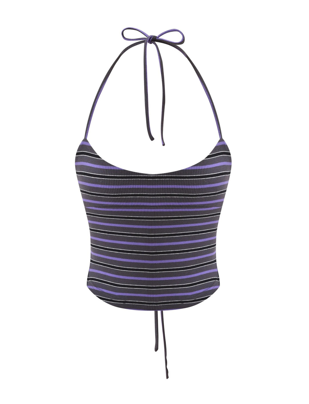 Damen Sportliche Badeshorts mit ikonischem Streifendesign EB