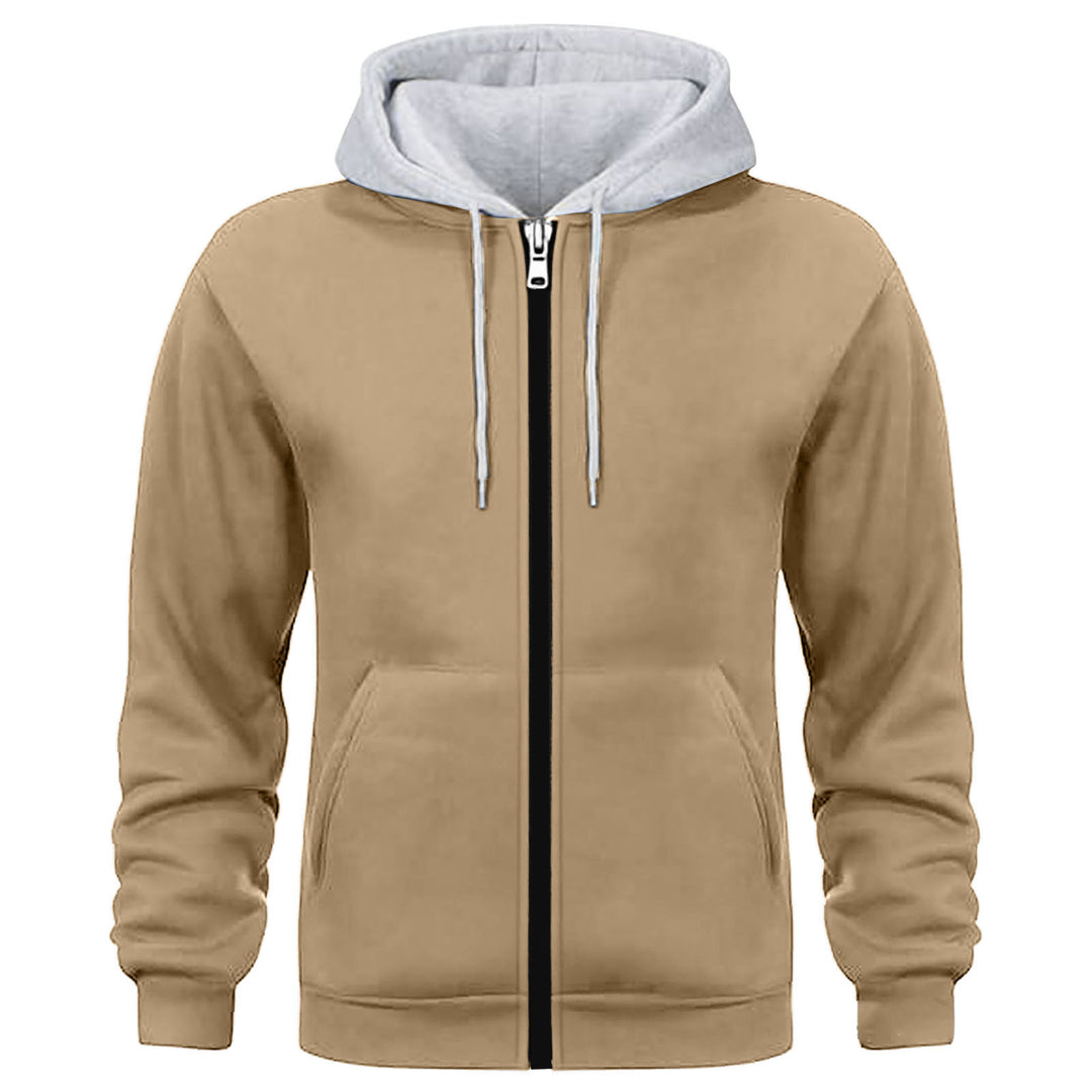Herren Kapuzenjacke mit doppellagigem Material EB
