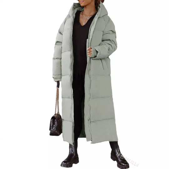 EB | Elegante Lange Winterjacke für Damen