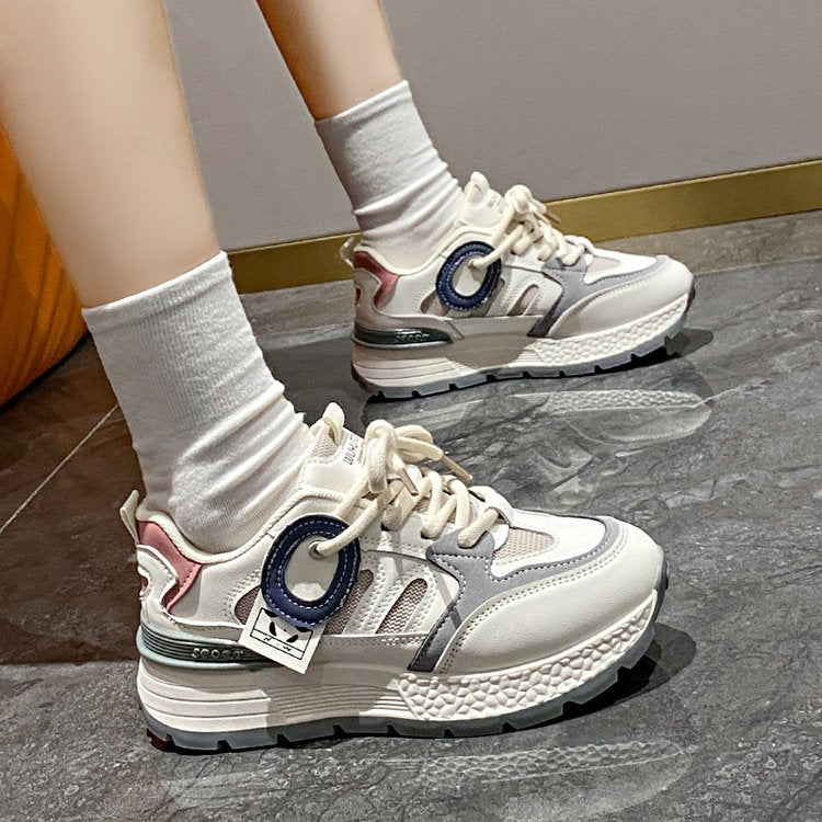 Damen Komfortable Sneakers mit innovativem Design und atmungsaktiver Mesh-Oberfläche EB