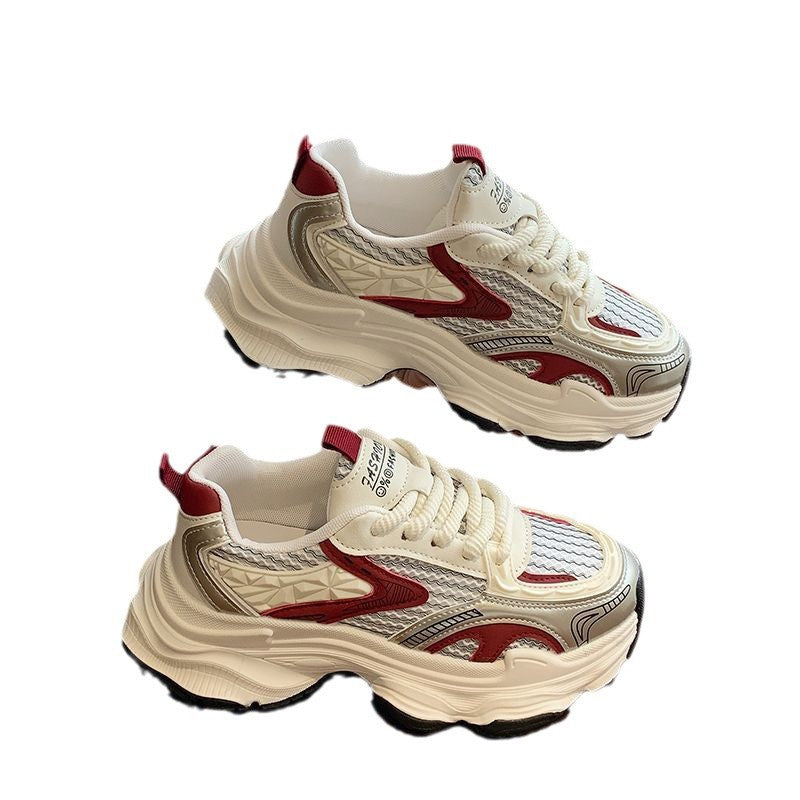 Damen Sportliche Sneakers mit atmungsaktiver Mesh-Oberfläche und designstarker Dämpfung EB