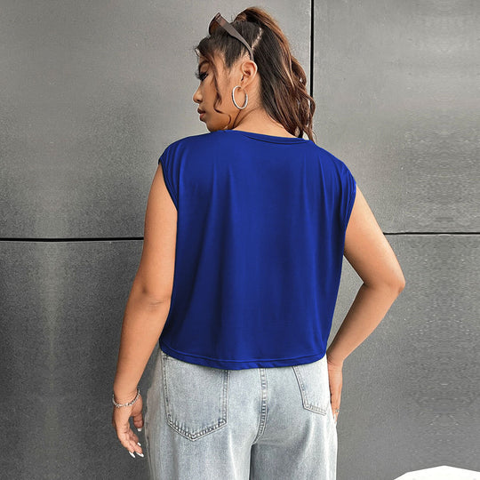 Damen elegantes Wickeloberteil mit Rüschendetails und modischem Ausschnitt EB