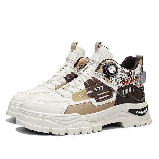 Damen High-Top Sneakers mit innovativem Schnürsystem und rutschfester Sohle EB