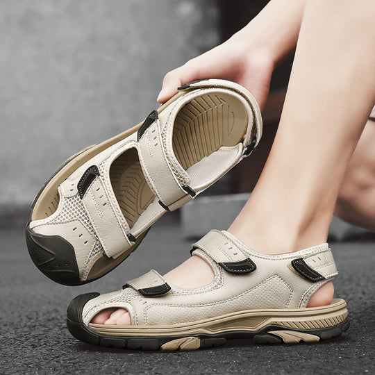 Damen Sportliche Freizeitsandalen mit verstellbaren Riemen und rutschfester Sohle EB