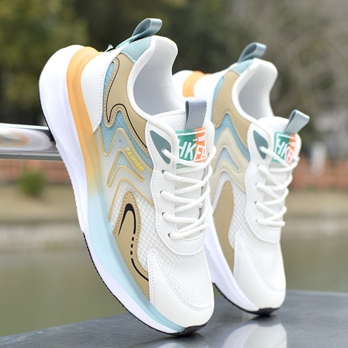 Damen Sportliche Sneakers mit atmungsaktiver Oberfläche und rutschfestem Design EB