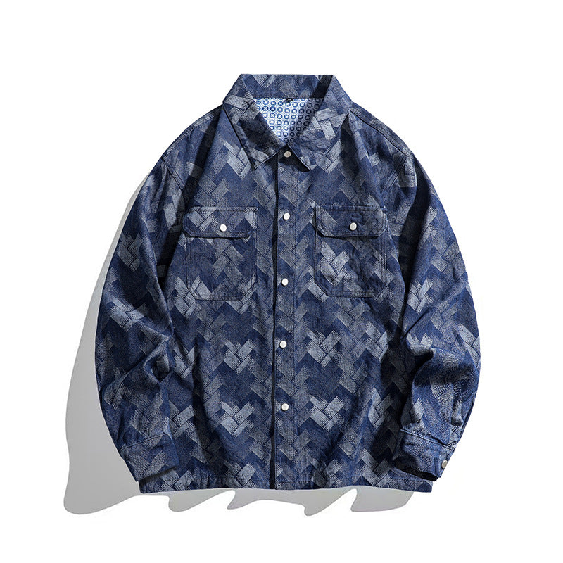 Herren lässige Overshirt EB