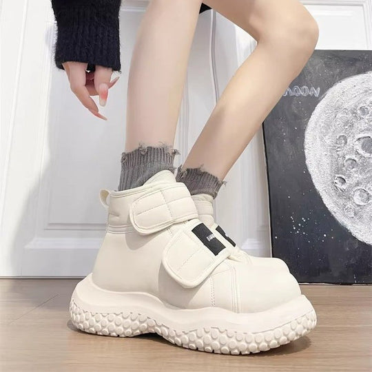Damen Warme Winterstiefel mit weichem Futter und rutschfester Sohle EB