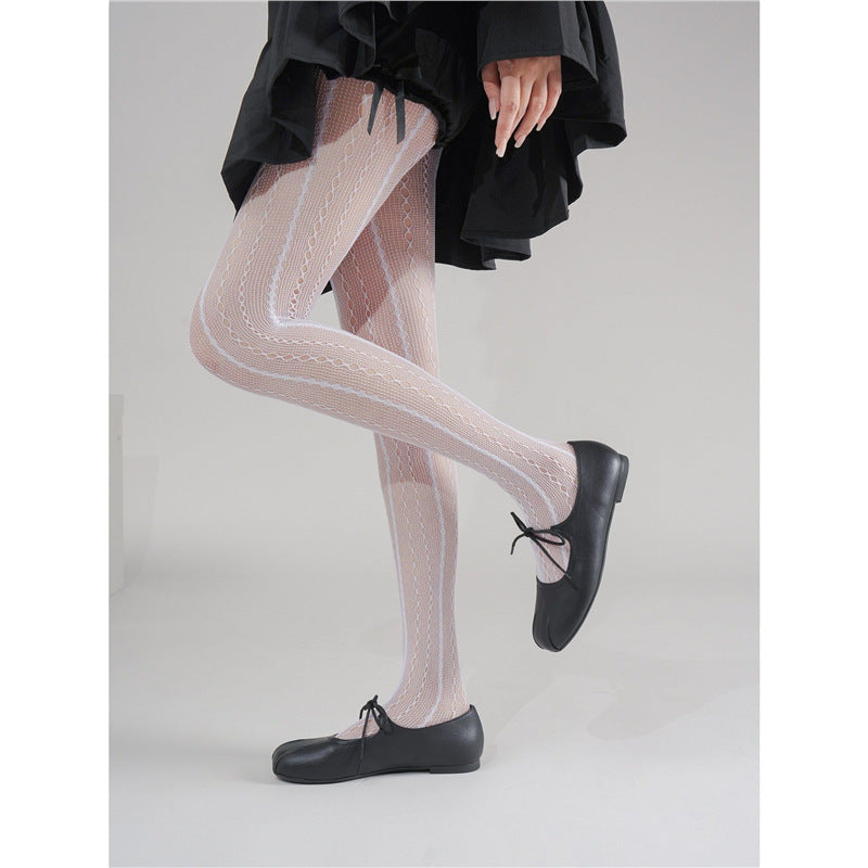 Damen Ballerina Schuhe mit elegantem Spitzendesign EB