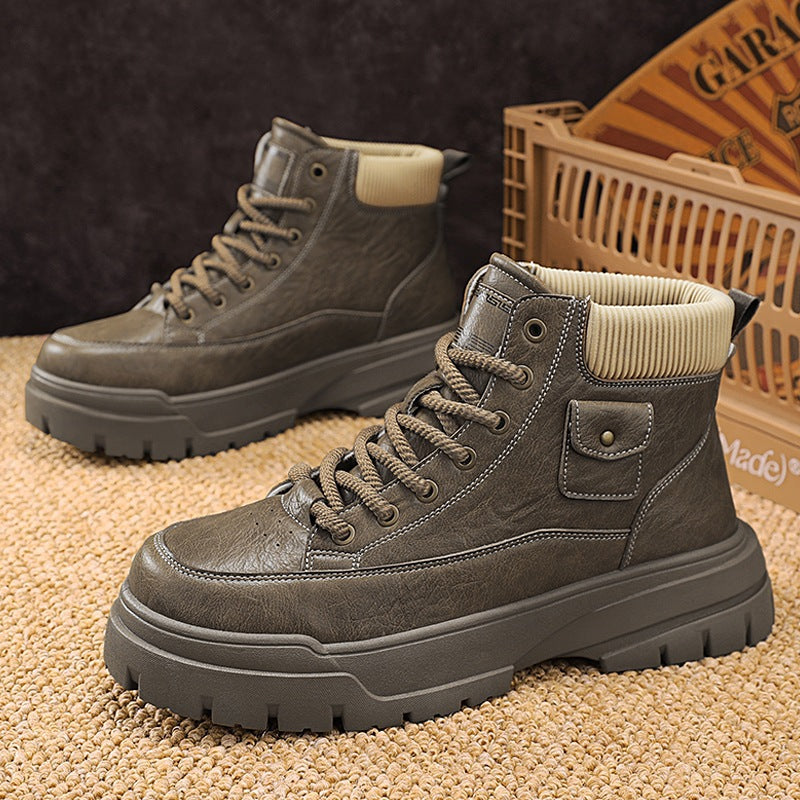Damen Robuste Hohe Sneakers mit isolierendem Futter und rutschfester Sohle EB
