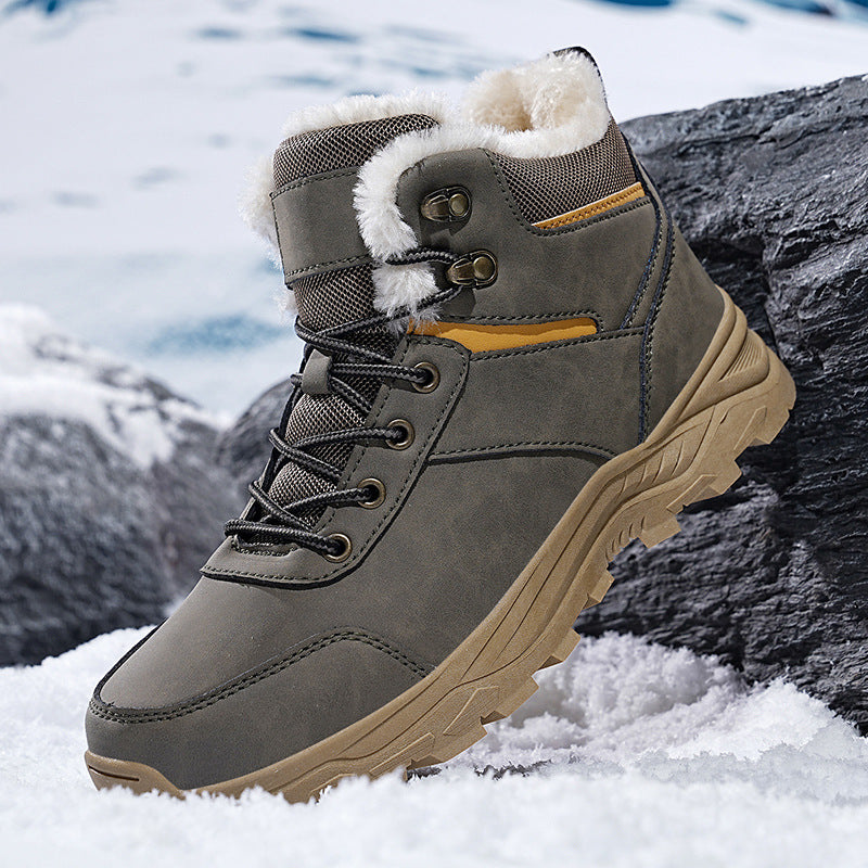 Damen Hochwertige Winterboots mit isolierter Innensohle und rutschfester Sohle EB