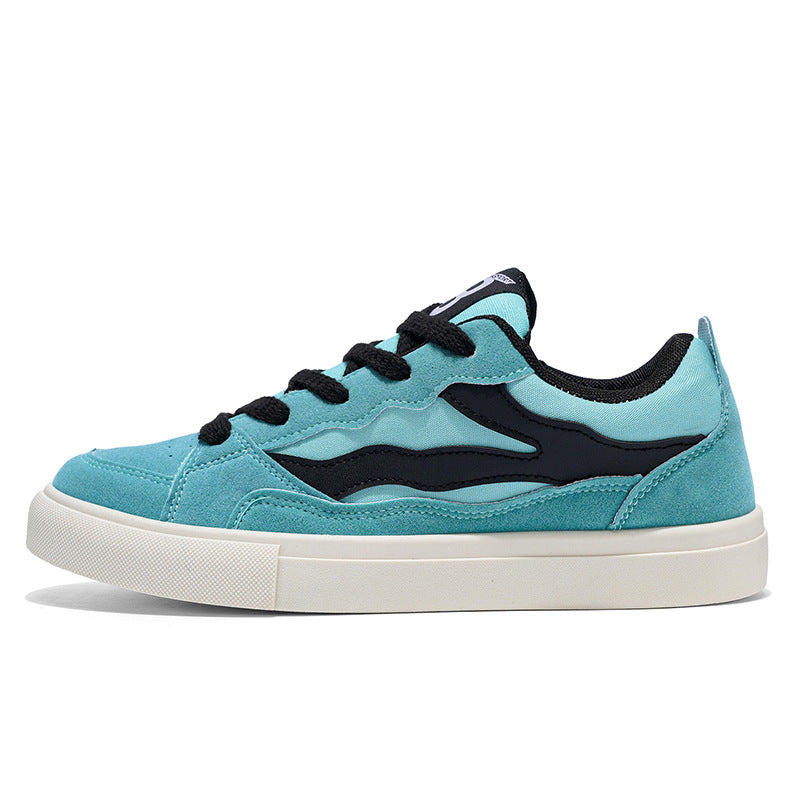 Damen Sneakers mit modischem Veloursleder und auffälligem Design EB