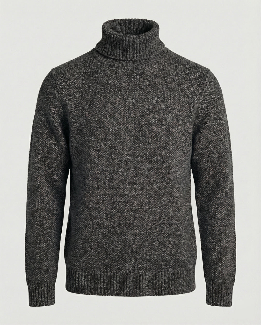 Herren Rollkragenpullover aus weicher Strickware EB