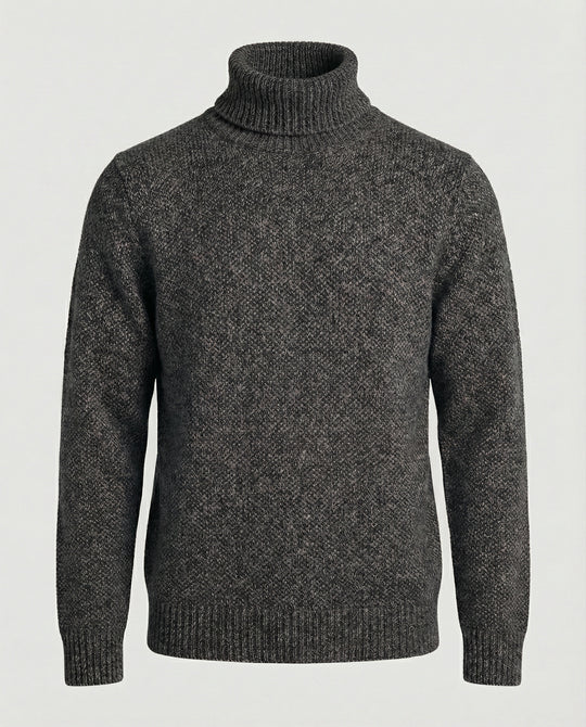 Herren Rollkragenpullover aus weicher Strickware EB