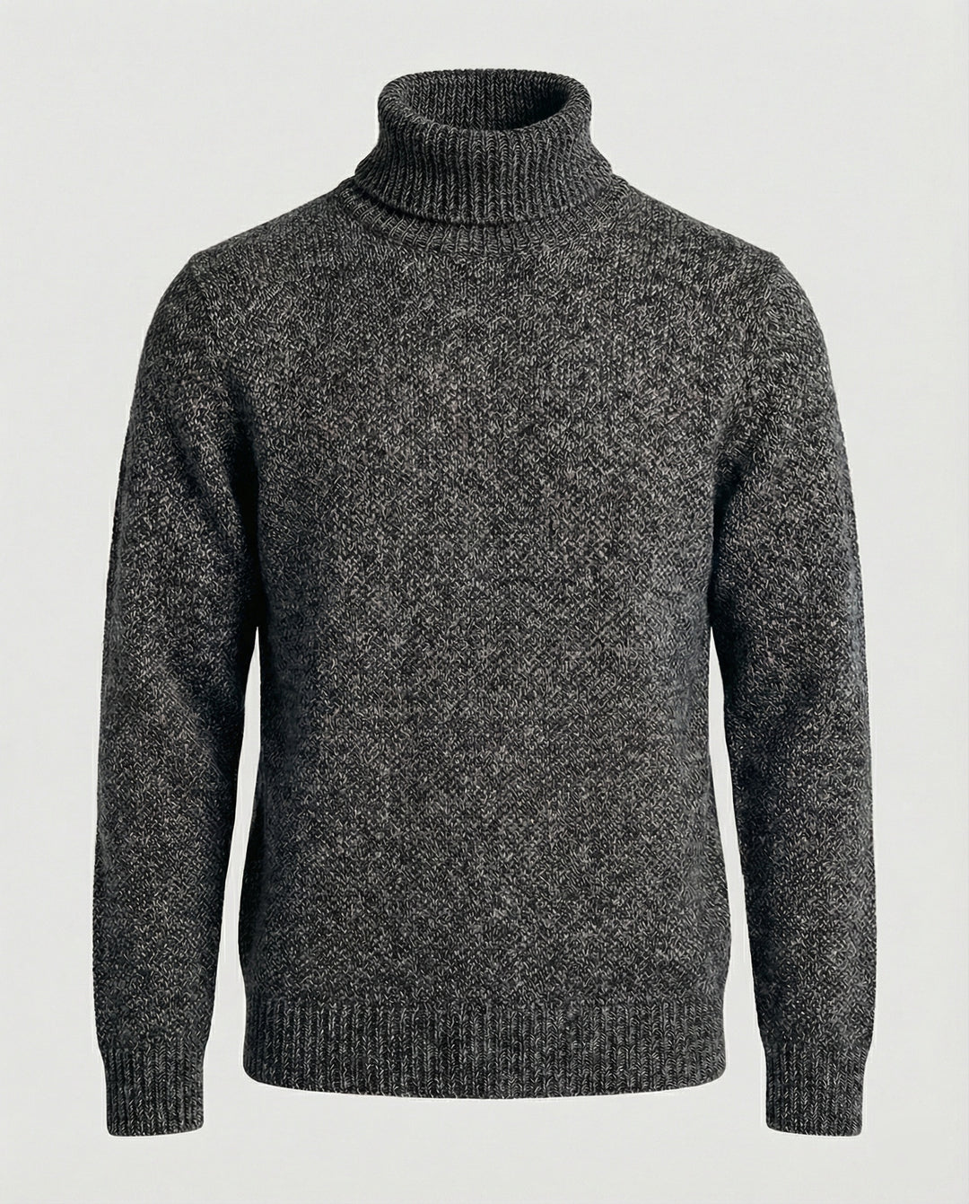 Herren Rollkragenpullover aus weicher Strickware EB