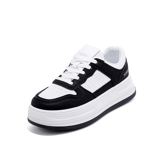 Damen modische Sneakers mit dicker Dämpfung und atmungsaktiver Oberseite EB