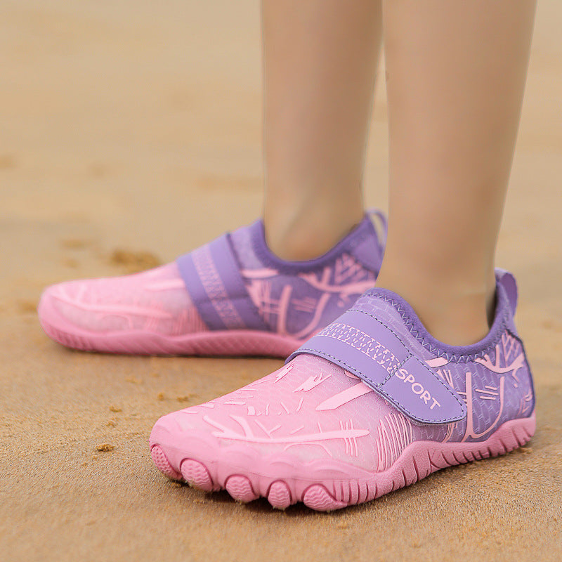 Damen Sportliche Wassersport-Schuhe mit rutschfester Sohle und flexiblem Klettverschluss EB