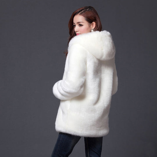 Damen Kunstpelzjacke EB