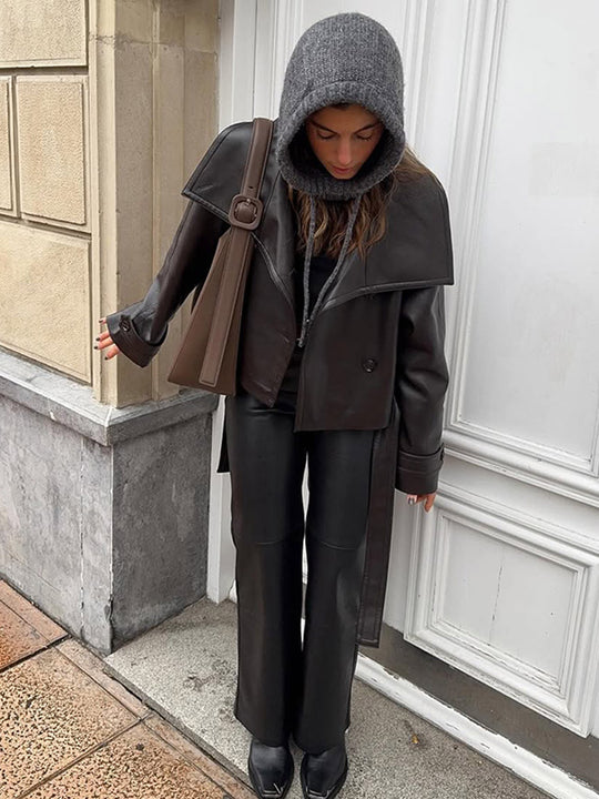 Damen jacke mit modischem asymmetrischen Schnitt EB