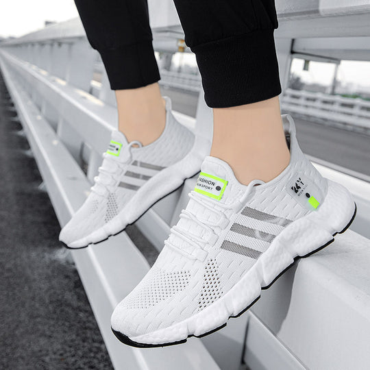 Damen Sportliche Laufschuhe mit atmungsaktivem Obermaterial und komfortablem Dämpfungssystem EB