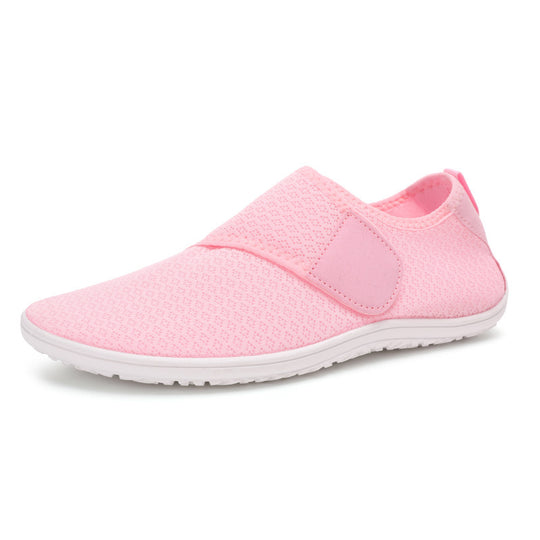 Damen bequeme Slip-On Freizeitschuhe mit elastischem Verschluss EB