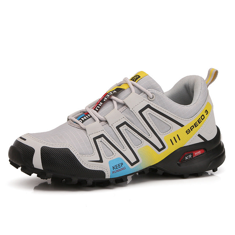 Damen Trailrunning-Schuhe mit rutschfester Sohle und atmungsaktiver Mesh-Oberfläche EB