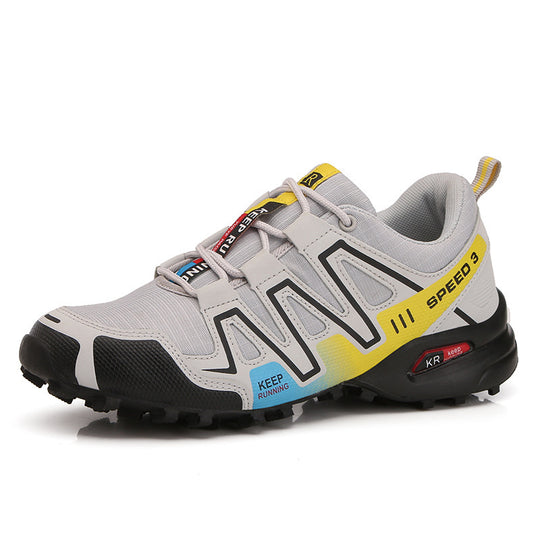 Damen Trailrunning-Schuhe mit rutschfester Sohle und atmungsaktiver Mesh-Oberfläche EB