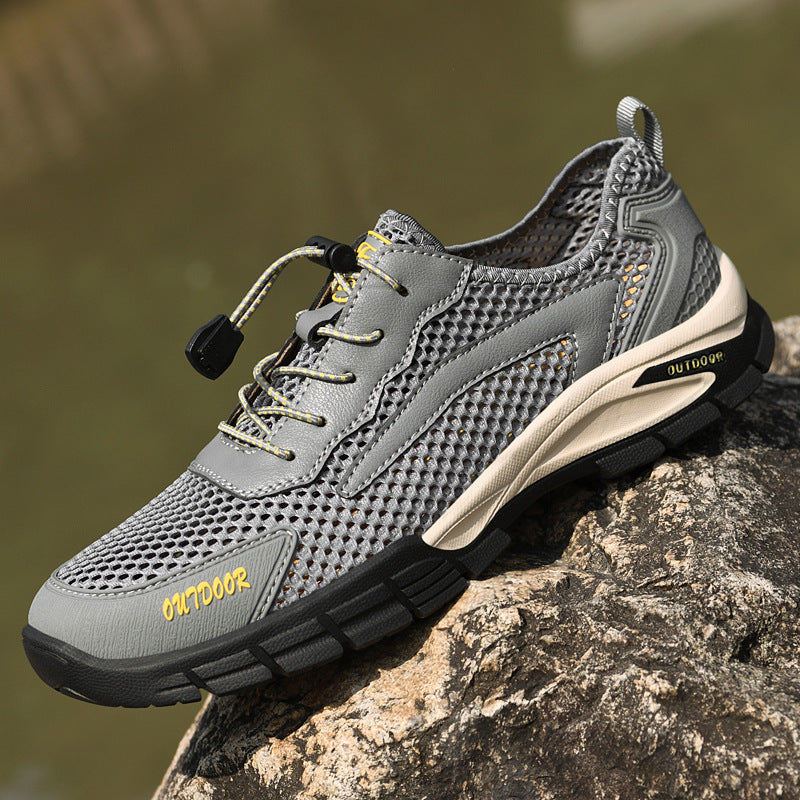 Herren Atmungsaktive Outdoor-Sneaker mit rutschfester Sohle EB
