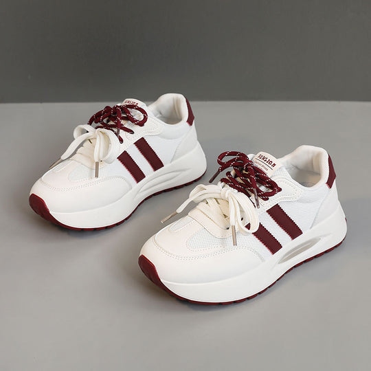 Damen Chunky Sneaker mit atmungsaktiver Mesh-Oberfläche und dämpfender Sohle EB