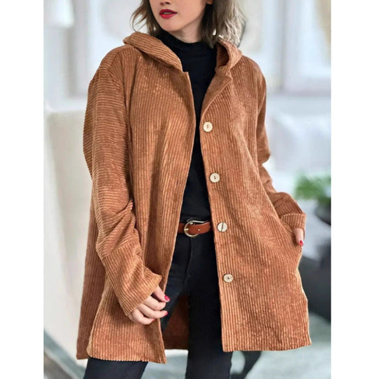 EB | Kapuzenjacke - Cordura - Lässige Passform - Mittellang - Casual Knopfverschluss