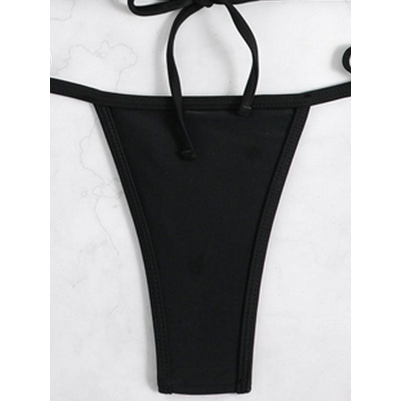 Damen Triangel-Bikini mit raffinierten Schnürdetails EB