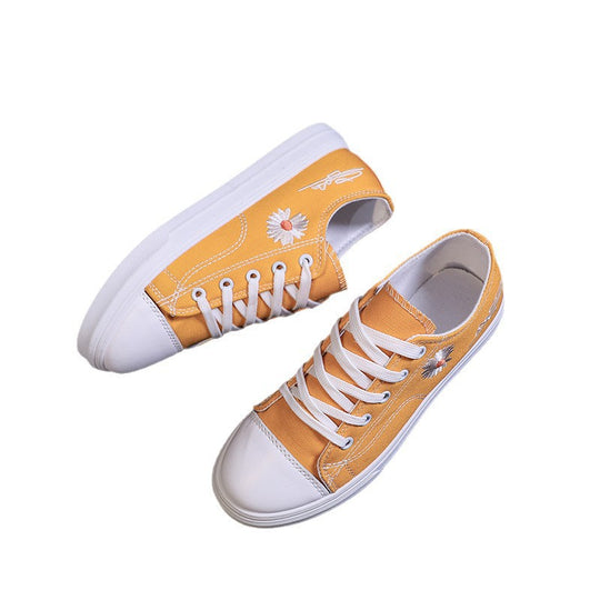 Damen Sportliche Canvas Sneakers EB