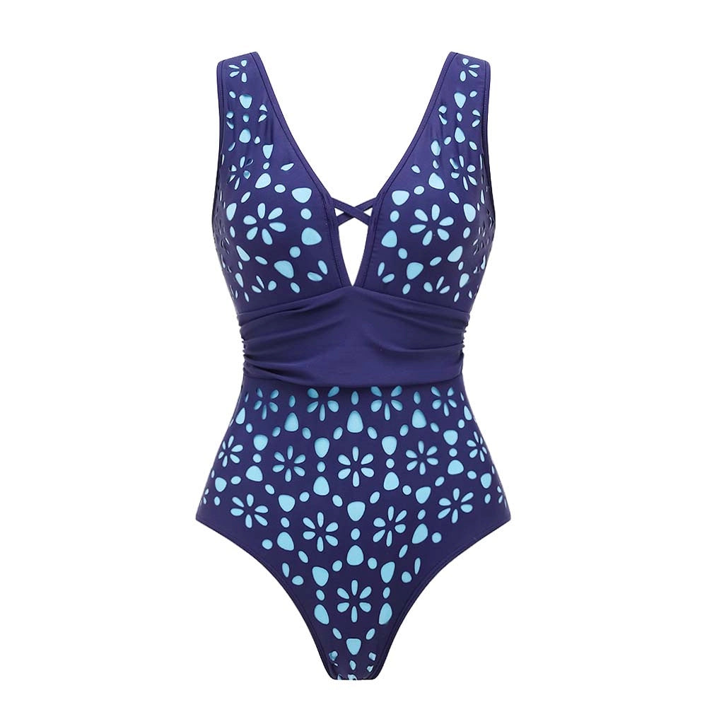 Damen Sonnenanzug mit romantischem Blumendesign EB