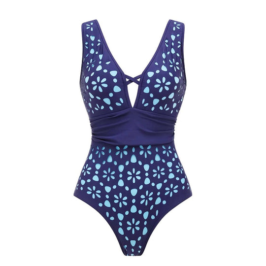 Damen Sonnenanzug mit romantischem Blumendesign EB