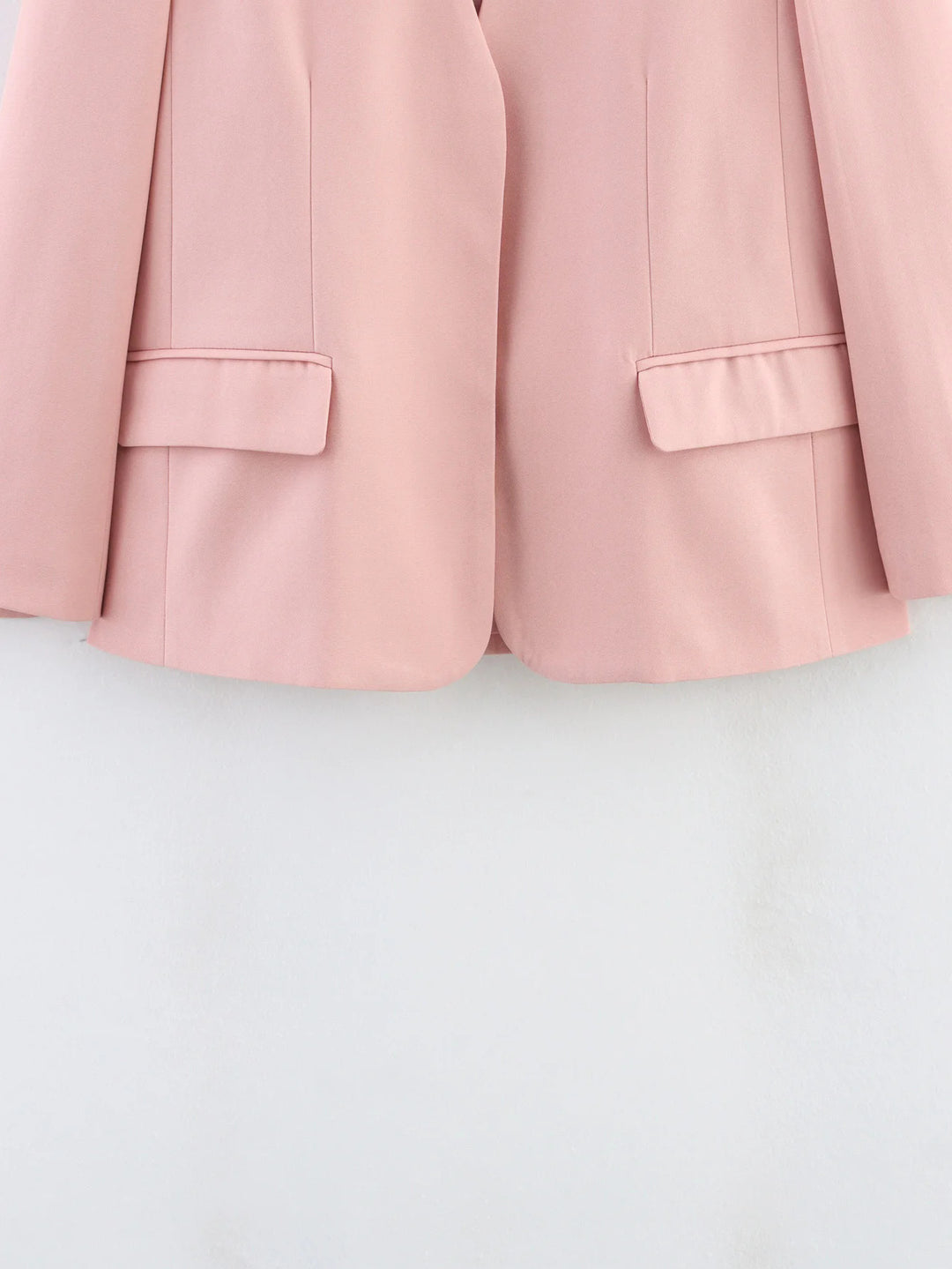 Damen modischer Blazer ohne Verschluss mit eleganter Silhouette EB