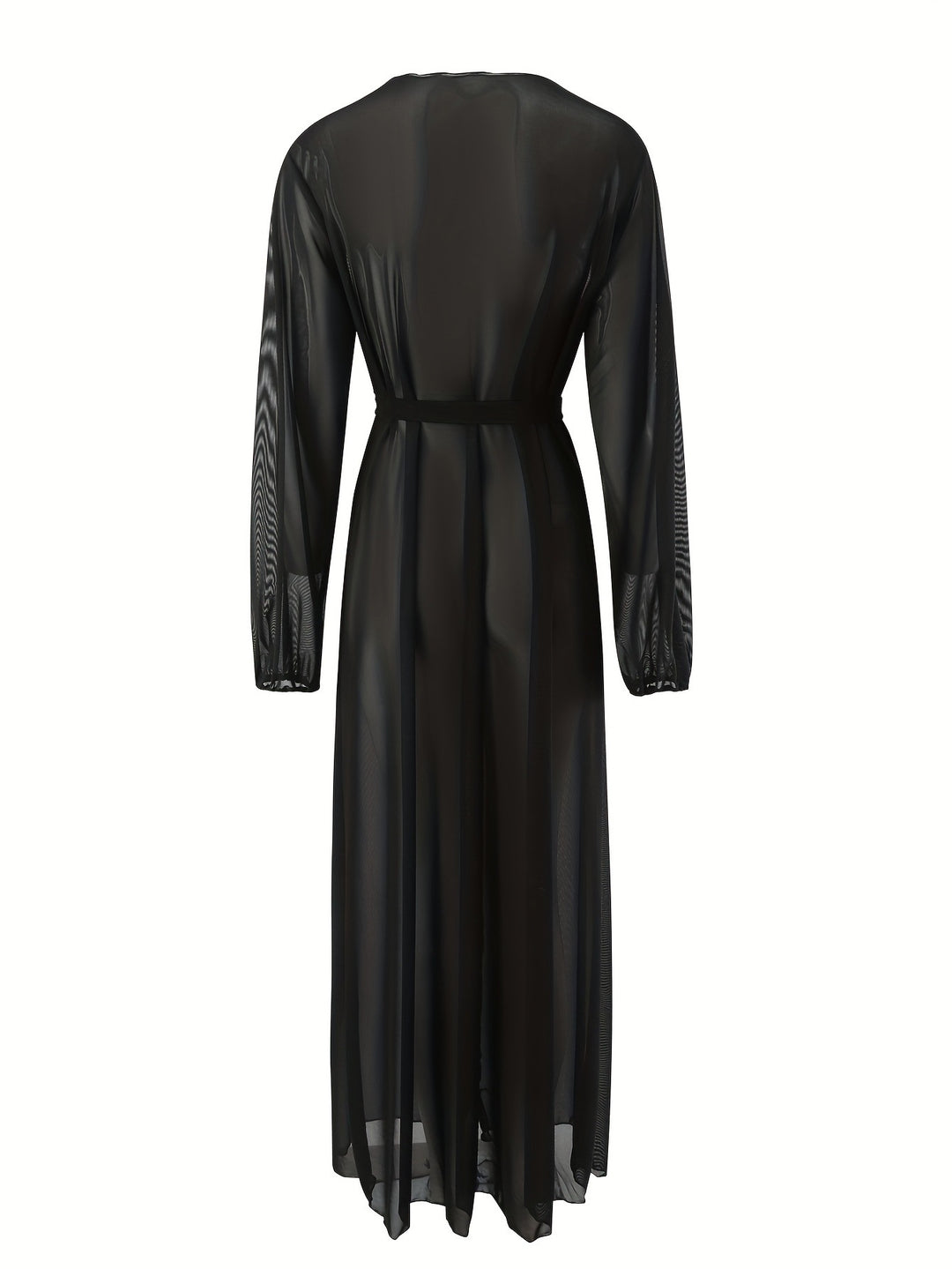 Damen Transparenter Maxikleid EB