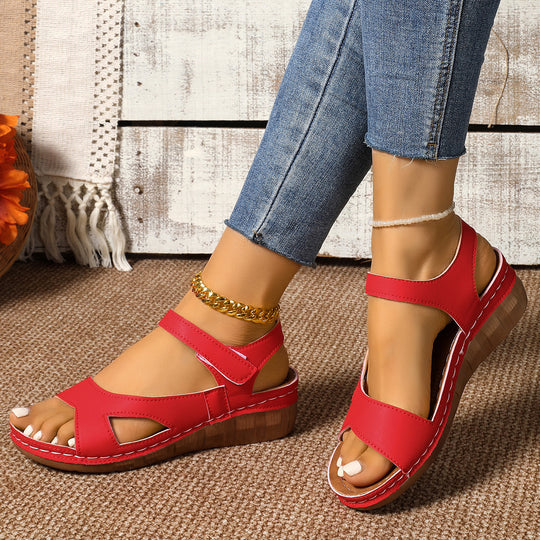 Damen Komfortable und modulare Sandalen mit verstellbarem Riemen EB