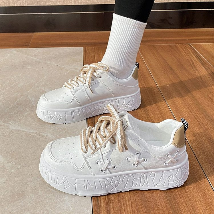 Damen Sportliche Sneakers mit atmungsaktivem Obermaterial und trendigem Design EB