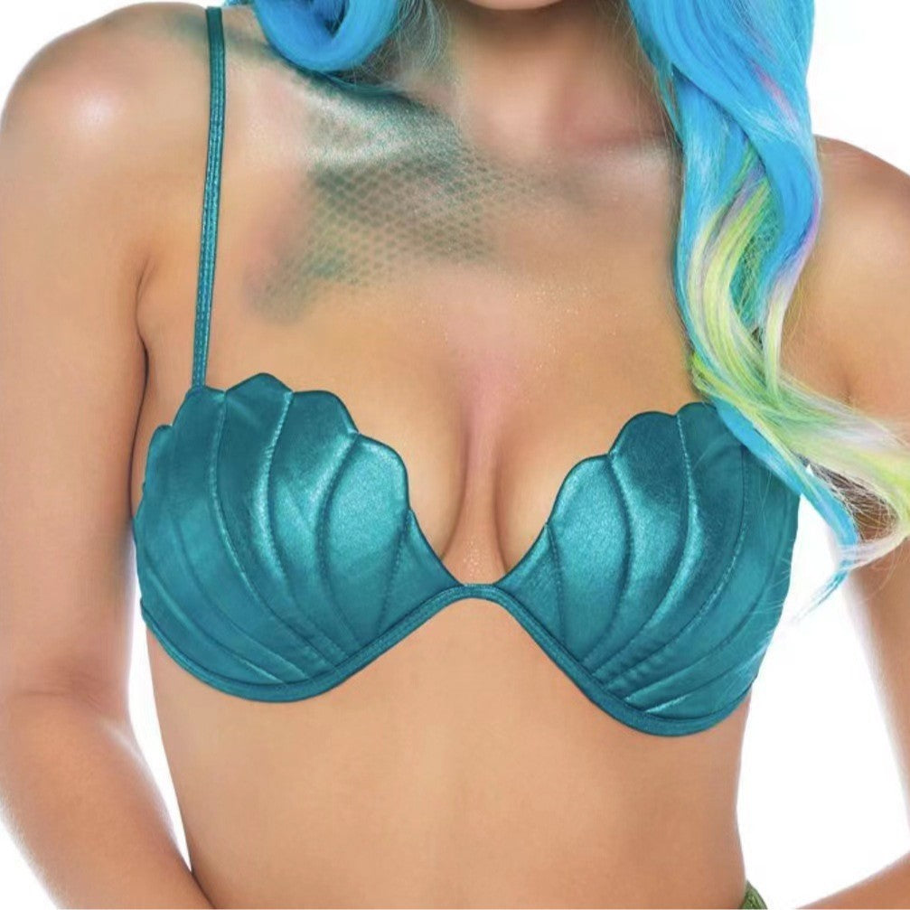 Damen Bikini Oberteil mit Muscheldesign EB