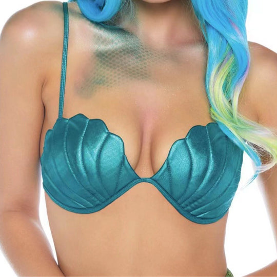 Damen Bikini Oberteil mit Muscheldesign EB
