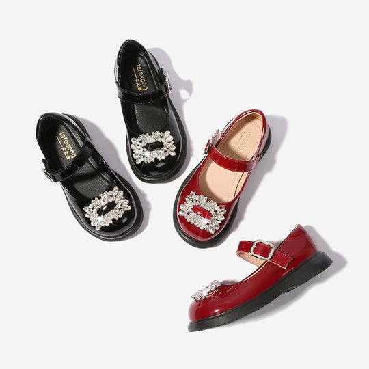 Damen Ballerinas mit modischem Strassbesatz EB