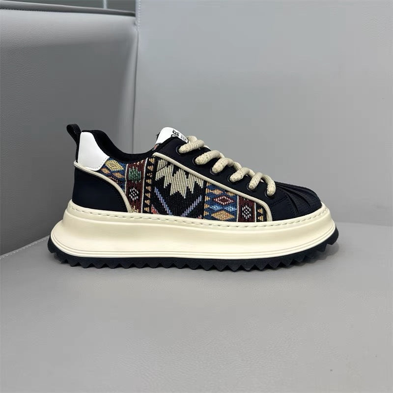 Damen modische Sneakers mit ethnischem Design und komfortabler Dämpfung EB