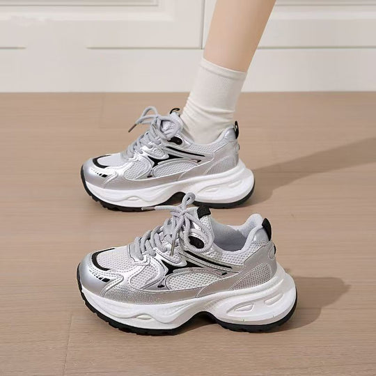 Damen Sportliche Laufschuhe mit atmungsaktiver Oberfläche und dämpfender Sohle EB